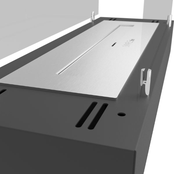 Biokominek SimpleFire FireBox 600 czarny z szybą - obrazek 3