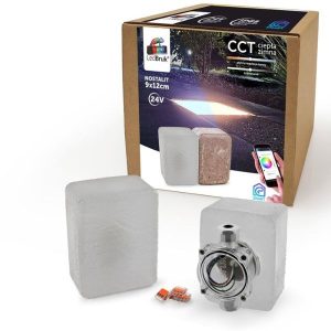 LedBruk świecąca kostka brukowa LED Nostalit 9x12cm CCT