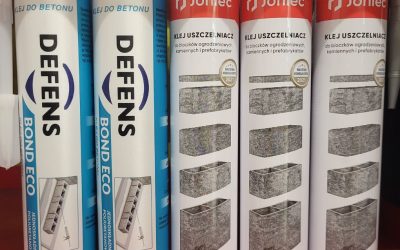 Czym łączyć pustaki ogrodzeniowe – klej do ogrodzeń Joniec