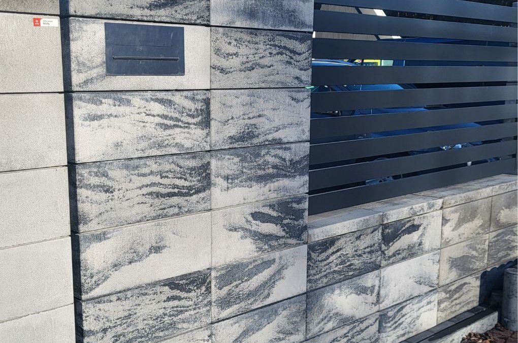 Pustak ogrodzeniowy BH20 onyx – dostawa z rozładunkiem