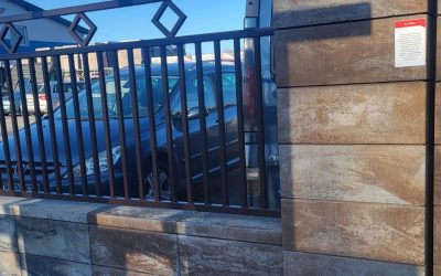 Ogrodzenie Joniec – pustak ogrodzeniowy BH20 amber