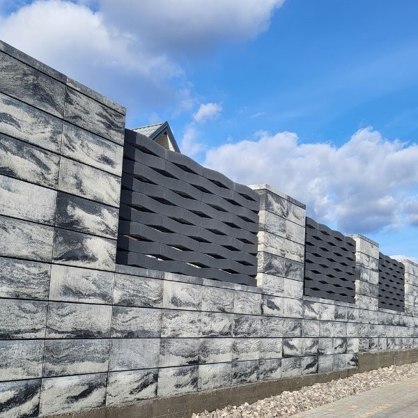 Joniec Roma Horizon bloczek ogrodzeniowy BH20 onyx - obrazek 2