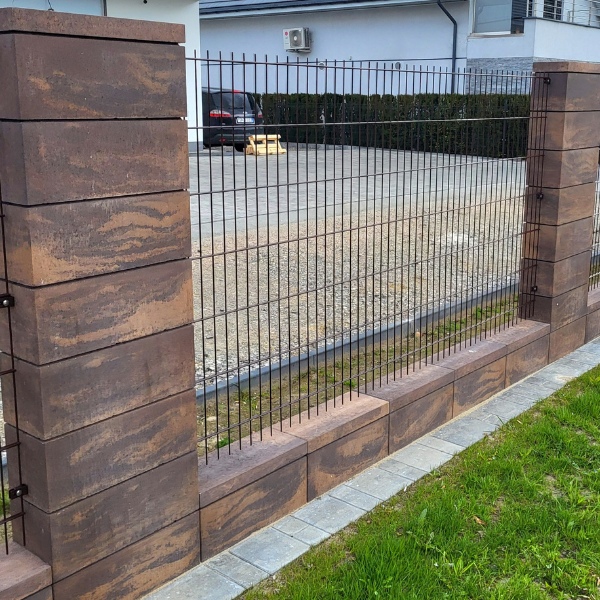 Joniec Roma Horizon bloczek ogrodzeniowy BH20 magnetyt - obrazek 2