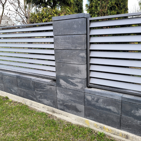 Joniec Roma Horizon bloczek ogrodzeniowy BH20 nero - obrazek 2