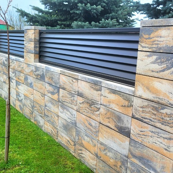 Joniec Roma Horizon bloczek ogrodzeniowy BH20 piryt - obrazek 2