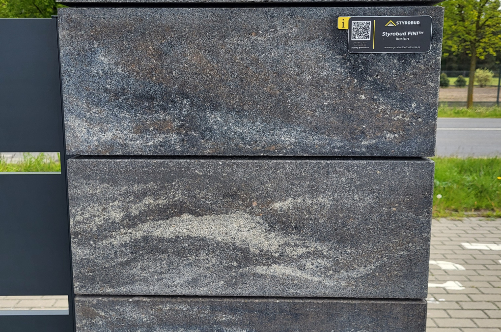 Gdzie kupię pustak ogrodzeniowy PF3 korten Styrobud?